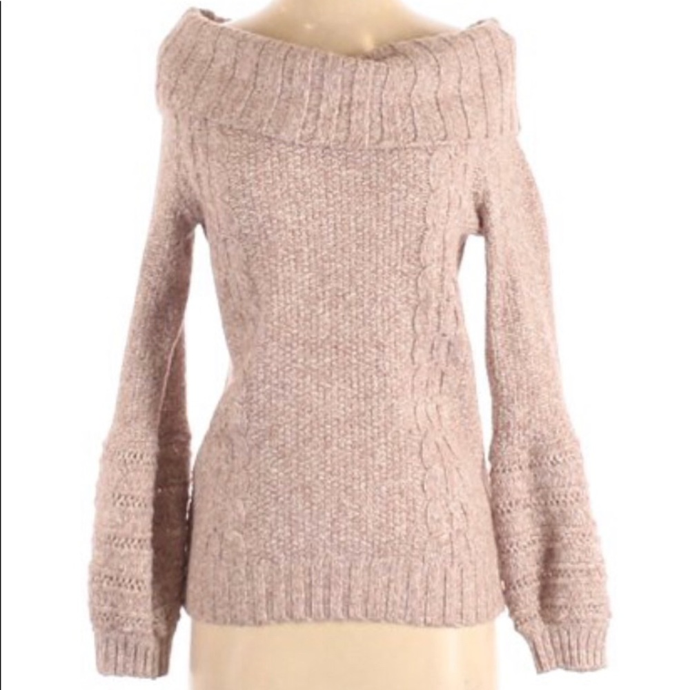 ANTHROPOLOGIE SLEEPING ON SNOW SWEATER